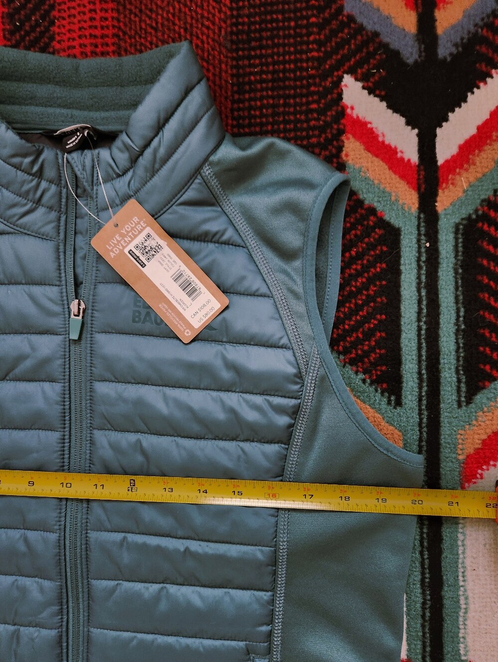 Eddie Bauer Emberlite Hybrid Vest - Alpine Green - Picture 5 of 12